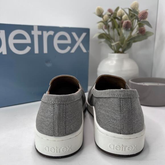 Aetrex Cameron Slip-On Casual Sneaker Taupe/Gray PC144W Women's 10.5 - Picture 4 of 10